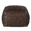 Maisons Du Monde Poufs Pouf Imitation Cuir Marron