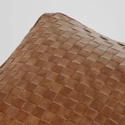 Maisons Du Monde Poufs Pouf Imitation Cuir Marron -Magasin De Chaises pouf imitation cuir marron 1000 9 0 222794 3