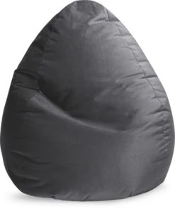 Sitting Point Poufs Pouf Poire XXL D'intérieur Aspect Velours Pétrole 80x130cm -Magasin De Chaises pouf poire xxl d interieur aspect velours anthracite 80x130cm