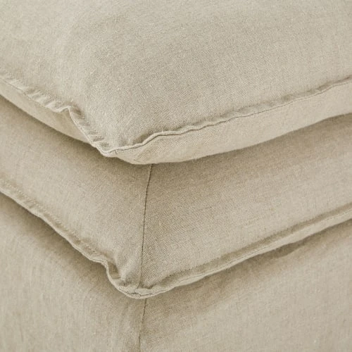 Pouf pour canapé modulable en lin Maisons Du Monde Assises Pouf Pour Canapé Modulable En Lin -Magasin De Chaises pouf pour canape modulable en lin 1000 6 1 187822 5