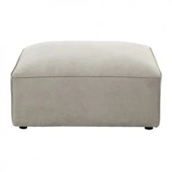 Maisons Du Monde Canapés Modulables Pouf Pour Canapé Modulable En Tissu Beige