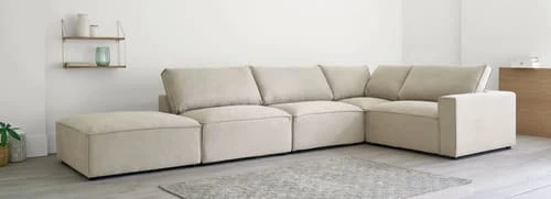 Maisons Du Monde Canapés Modulables Pouf Pour Canapé Modulable En Tissu Beige 6 Maisons Du Monde Canapés Modulables Pouf Pour Canapé Modulable En Tissu Beige – Image 6