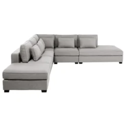 Maisons Du Monde Poufs Pouf Pour Canapé Modulable Gris Clair 2 Maisons Du Monde Poufs Pouf Pour Canapé Modulable Gris Clair -Magasin De Chaises pouf pour canape modulable gris clair 1000 0 39 203235 3