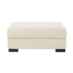 Maisons Du Monde Poufs Pouf Pour Canapé Modulable Ivoire Avec Coffre De Rangement