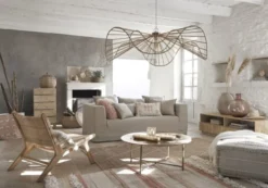 Maisons Du Monde Poufs Pouf Rectangulaire En Coton Blanc Avec Broderies Et Franges -Magasin De Chaises pouf rectangulaire en coton blanc avec broderies et franges 1000 4 34 214833 4