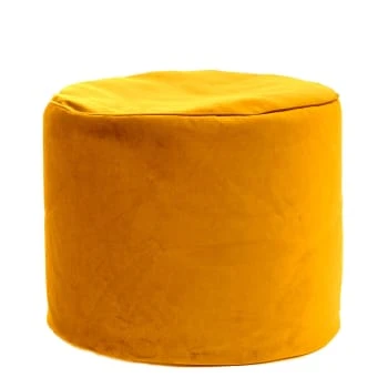 Pouf rond d'intérieur en velours sauge Jumbo Bag Poufs Pouf Rond D'intérieur En Velours Sauge -Magasin De Chaises pouf rond d interieur en velours curry