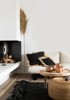 Bazar Bizar Poufs Pouf Rond En Jacinthe D'eau D60 -Magasin De Chaises pouf rond en jacinthe d eau d60 4