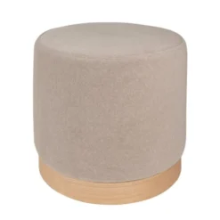 Maisons Du Monde Poufs Pouf Rond Gris