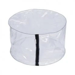 Reversible Poufs Pouf Rond Transparent à Remplir