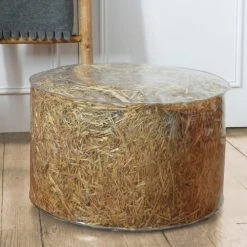 Reversible Poufs Pouf Rond Transparent à Remplir -Magasin De Chaises pouf rond transparent a remplir 4