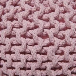 Beliani Poufs Pouf Rose 40 X 25 Cm -Magasin De Chaises pouf rose 40 x 25 cm 4