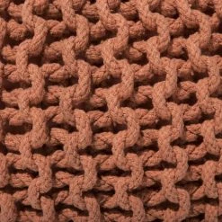 Beliani Poufs Pouf Rouille 50 X 35 Cm -Magasin De Chaises pouf rouille 50 x 35 cm 4