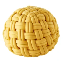 Maisons Du Monde Poufs Pouf Tressé Jaune
