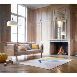 Maisons Du Monde Poufs Pouf Tressé Jaune -Magasin De Chaises pouf tresse jaune 1000 14 14 177749 4