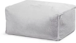Sitting Point Poufs Repose-pied D'intérieur Aspect Fourrure Gris Clair 55x65x35cm -Magasin De Chaises repose pied d interieur aspect fourrure gris clair 55x65x35cm 3