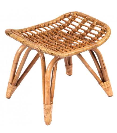 Repose pied en rotin Wadiga Repose-pieds Repose Pied En Rotin -Magasin De Chaises repose pied en rotin
