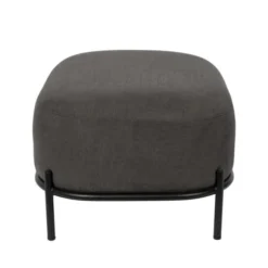 Drawer Repose-pieds En Tissu Gris -Magasin De Chaises repose pieds en tissu gris 3